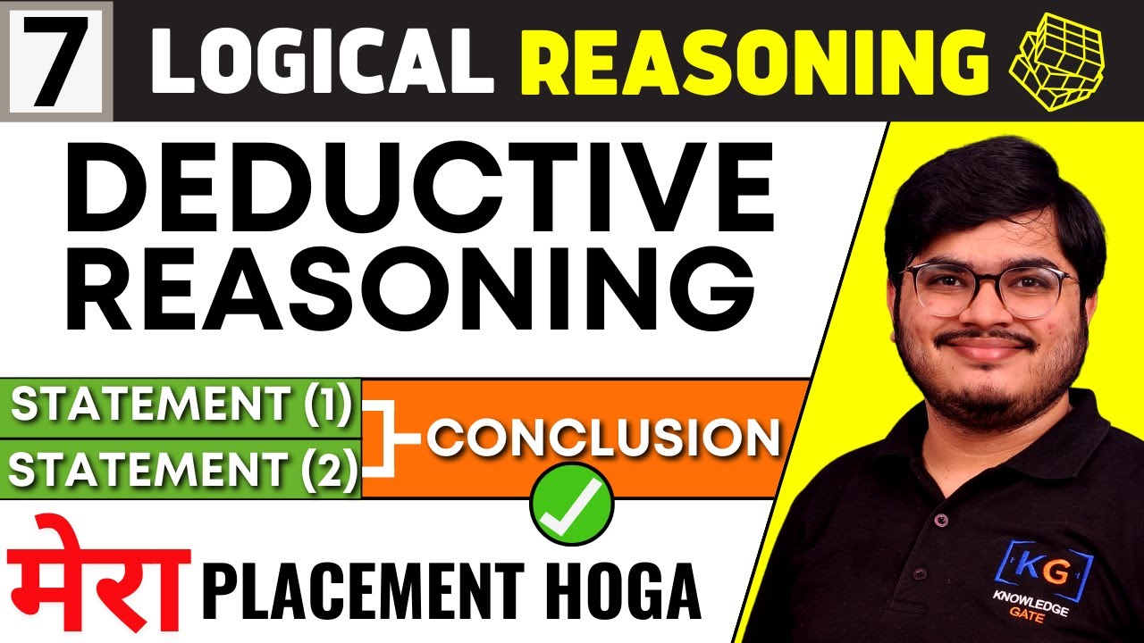 🛑Lecture 7 - Deductive Reasoning | Logical Reasoning | Mera Placement Hoga