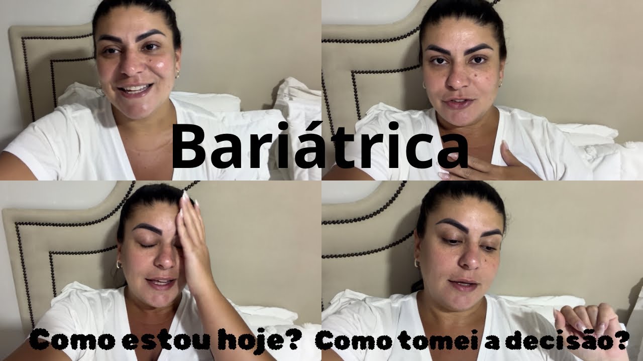 CHEGUEI NO FUNDO DO POÇO | COMO TOMEI A DECISÃO DE FAZER A BARIÁTRICA | COMO ESTOU AGORA ❤️
