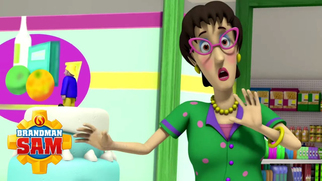 Brandman Sam | Kraschar i t&aring;rta! ⭐️ Brandman Kompilering | Barnfilmer