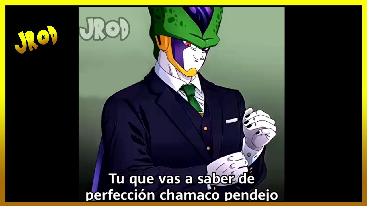 Tu que vas a saber de perfección Cell video meme | Imitando a Cell Fandub Latino