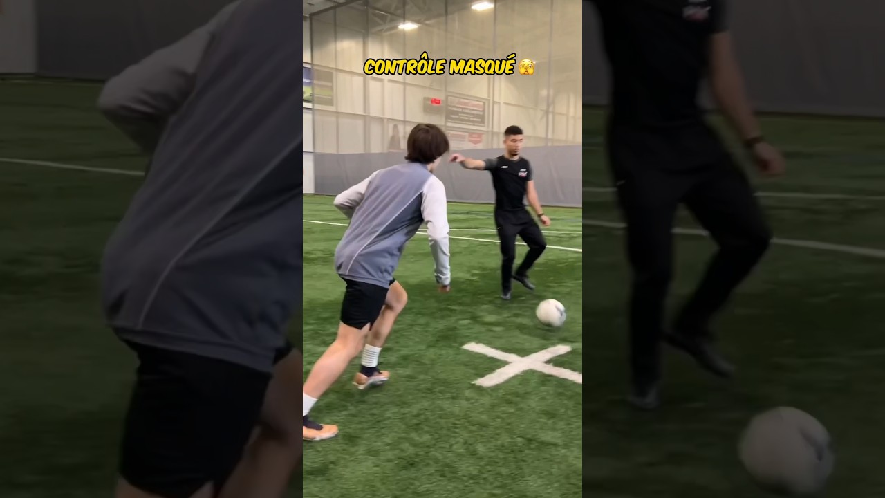Mon Contr&ocirc;le Pr&eacute;f&eacute;r&eacute;🫣 #football #soccer #coaching #dribble #control #tuto #tutorial
