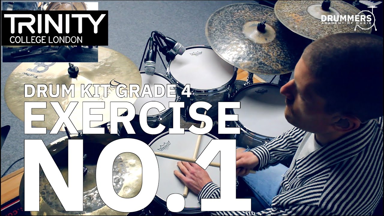 Grade 4: 'Exercise no. 1' - Malcolm Ball (Trinity College London Drum Kit 2020-2023)