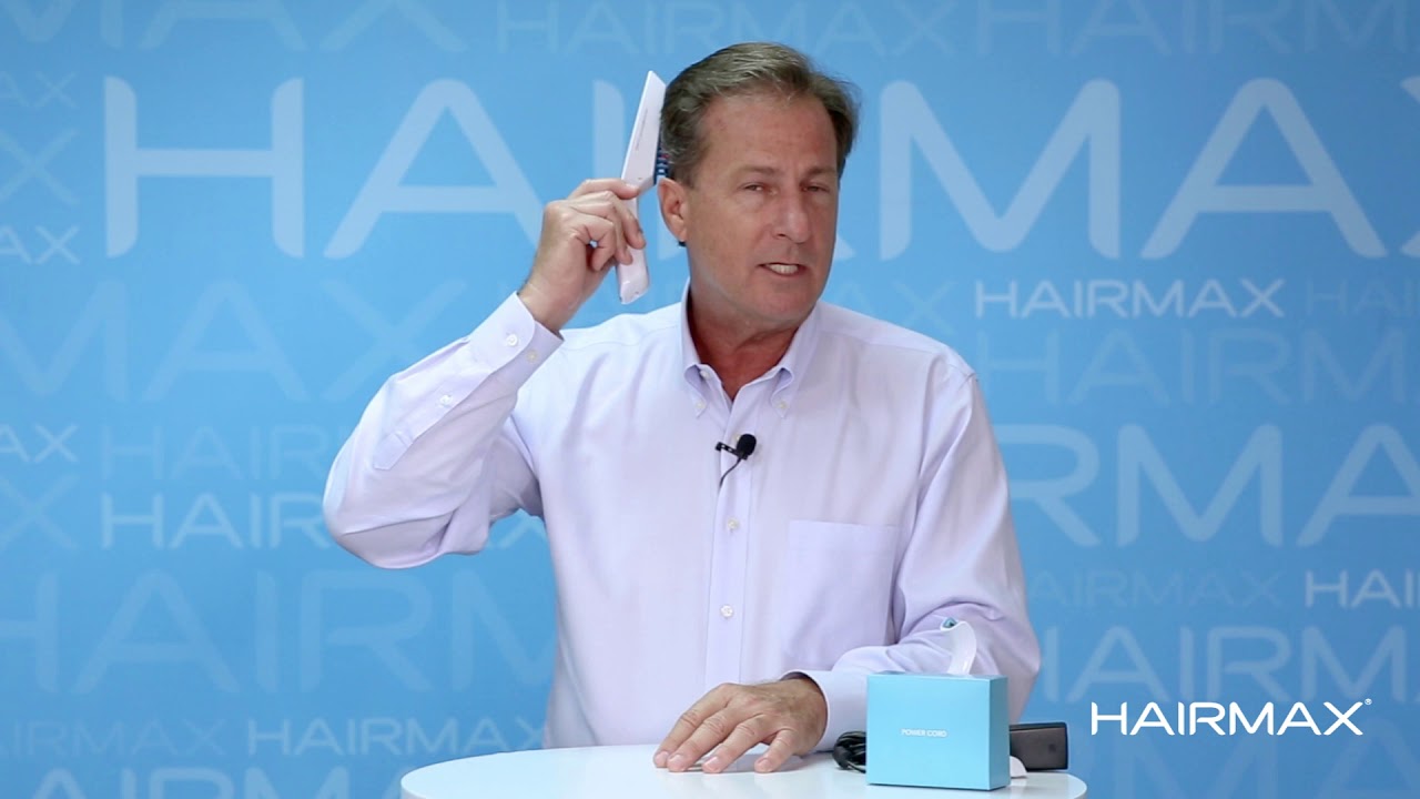 How To Use The HairMax Ultima 9 Classic LaserComb with Randy