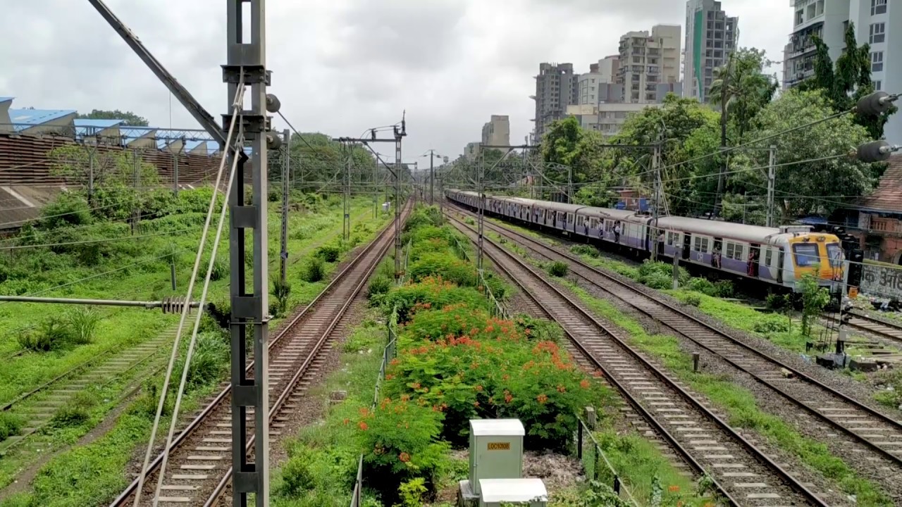 Mumbai local train Matunga Station cinematic videos Mumbai Max.