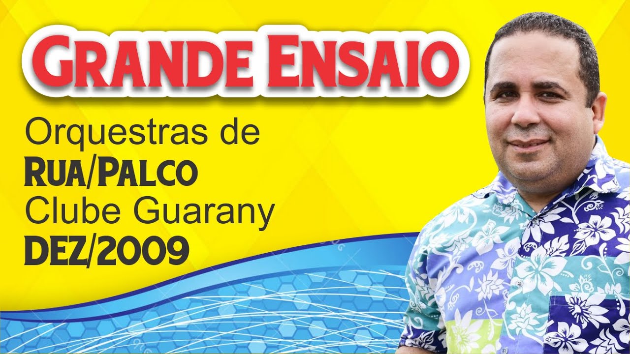 Grande Ensaio das Orquestras de Palco e Rua - Clube Guarany - Camaragibe/2009.