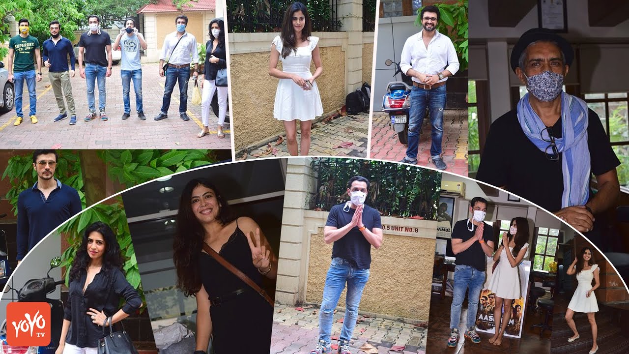 Bobby Deol & other cast of webseries Ashram at the success meet at andheri | Aashram Movie Team|YOYO