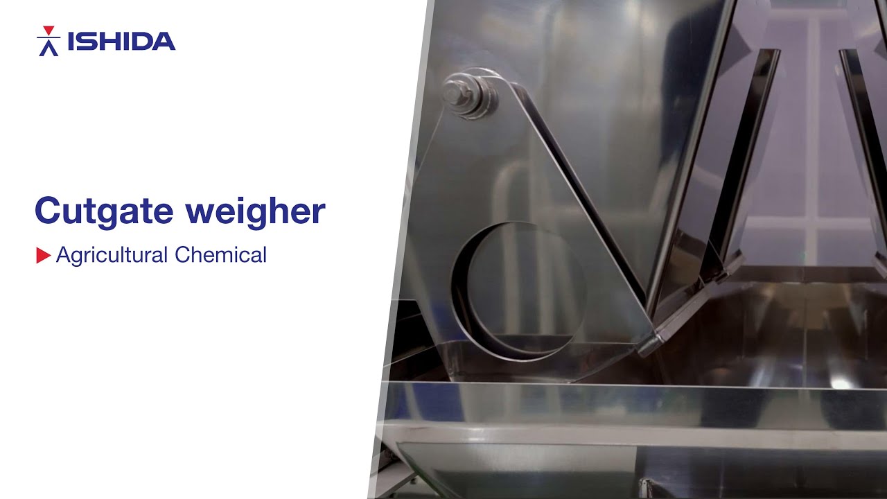Ishida Cutgate weigher |  Application: Agricultural Chemical