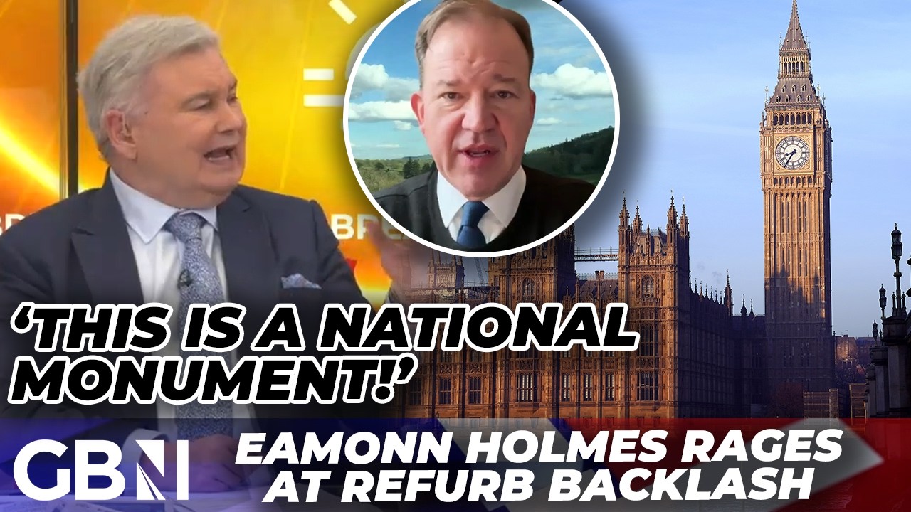 Eamonn Holmes RAGES at Houses of Parliament refurbishment backlash - 'This is a national MONUMENT!'
