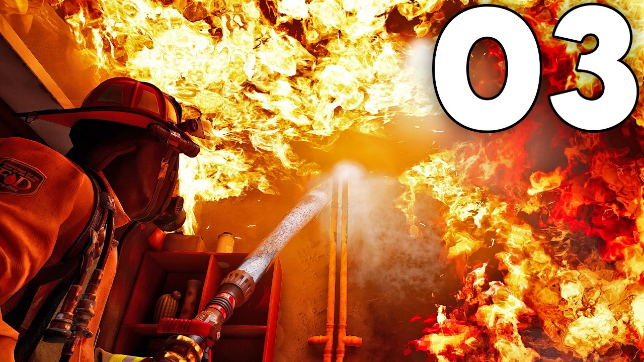 Firefighting Simulator Ignite - Part 3 - MASSIVE APARTMENT FIRE (Multiple Victims)