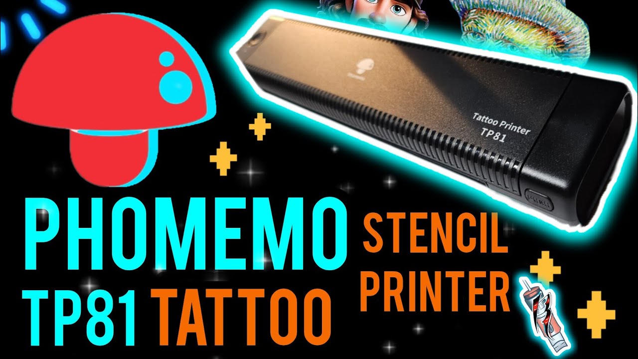 Phomemo TP81 (модернизированный) трафаретный принтер для татуировок #phomemo