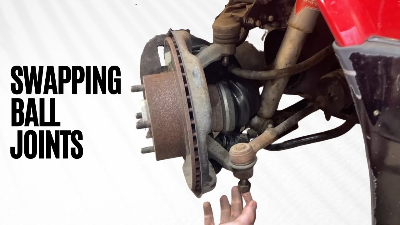 Swapping the Ball Joints for My 1986 SAAB SPG