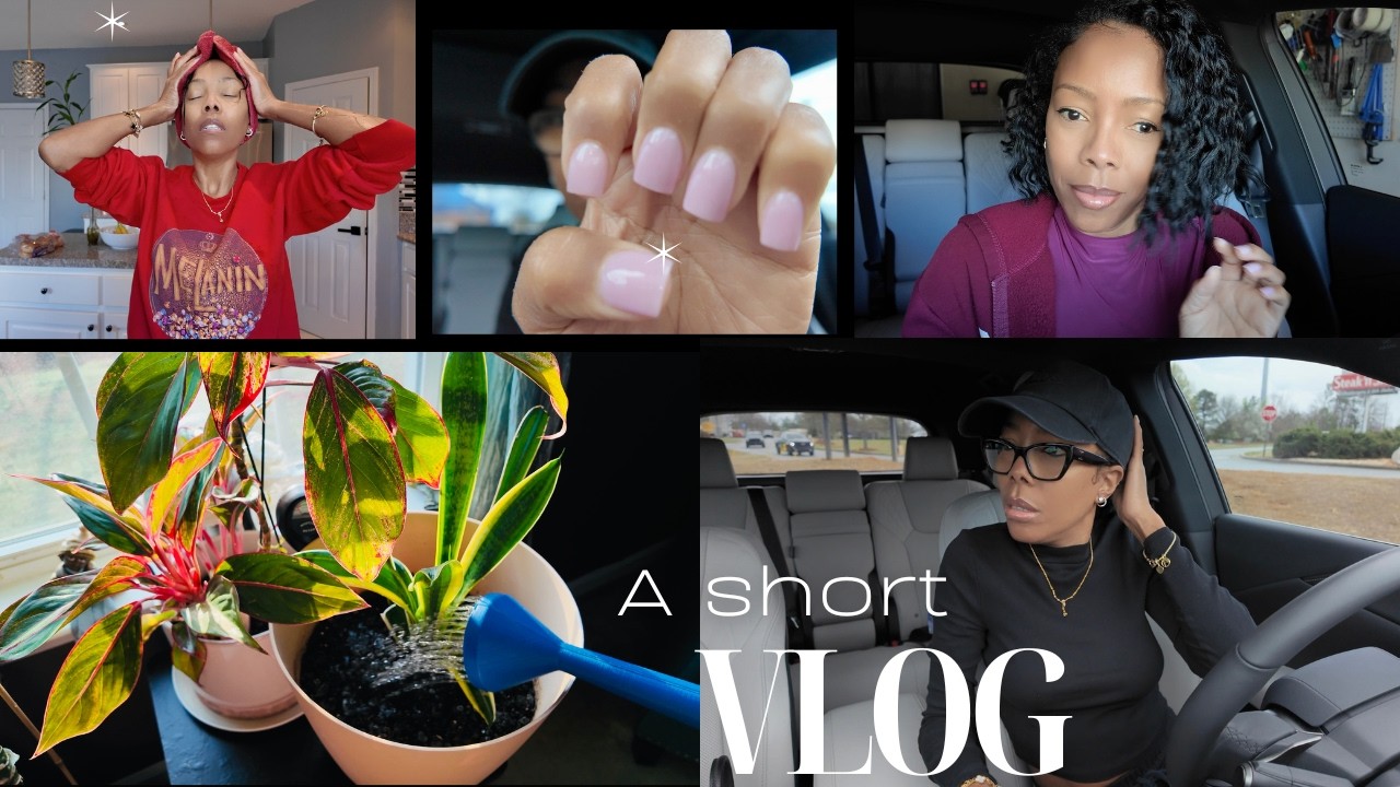 A short vlog | Spring where | House plants | Self care | Shopping and more