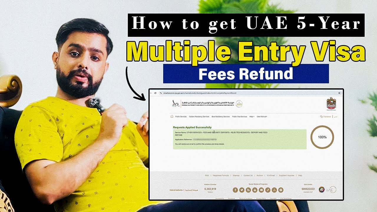 How to get UAE 5 Year Multiple Entry Visit Visa Fees Refund | UAE 5 Year Tourist Visa for Pakistan