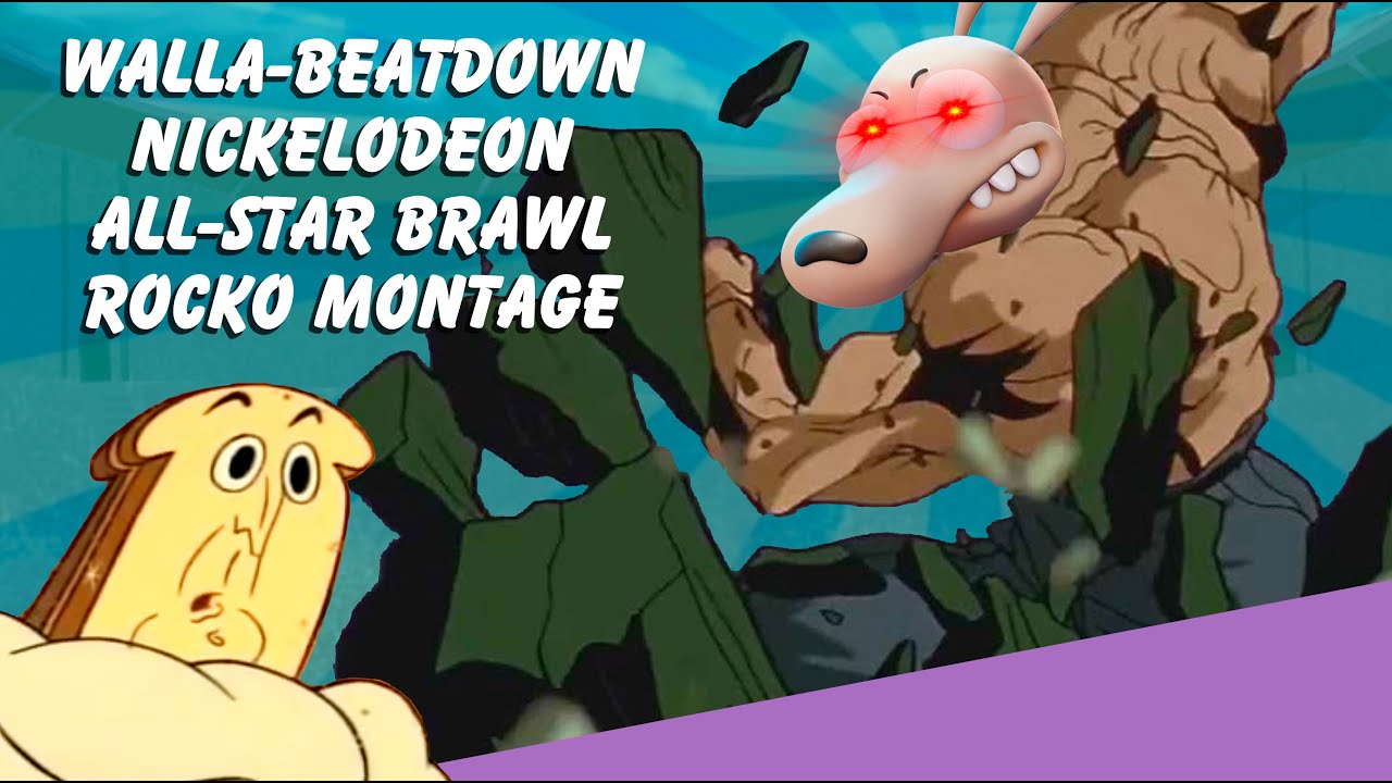 Walla-Beatdown - Nickelodeon All-Star Brawl Rocko Montage
