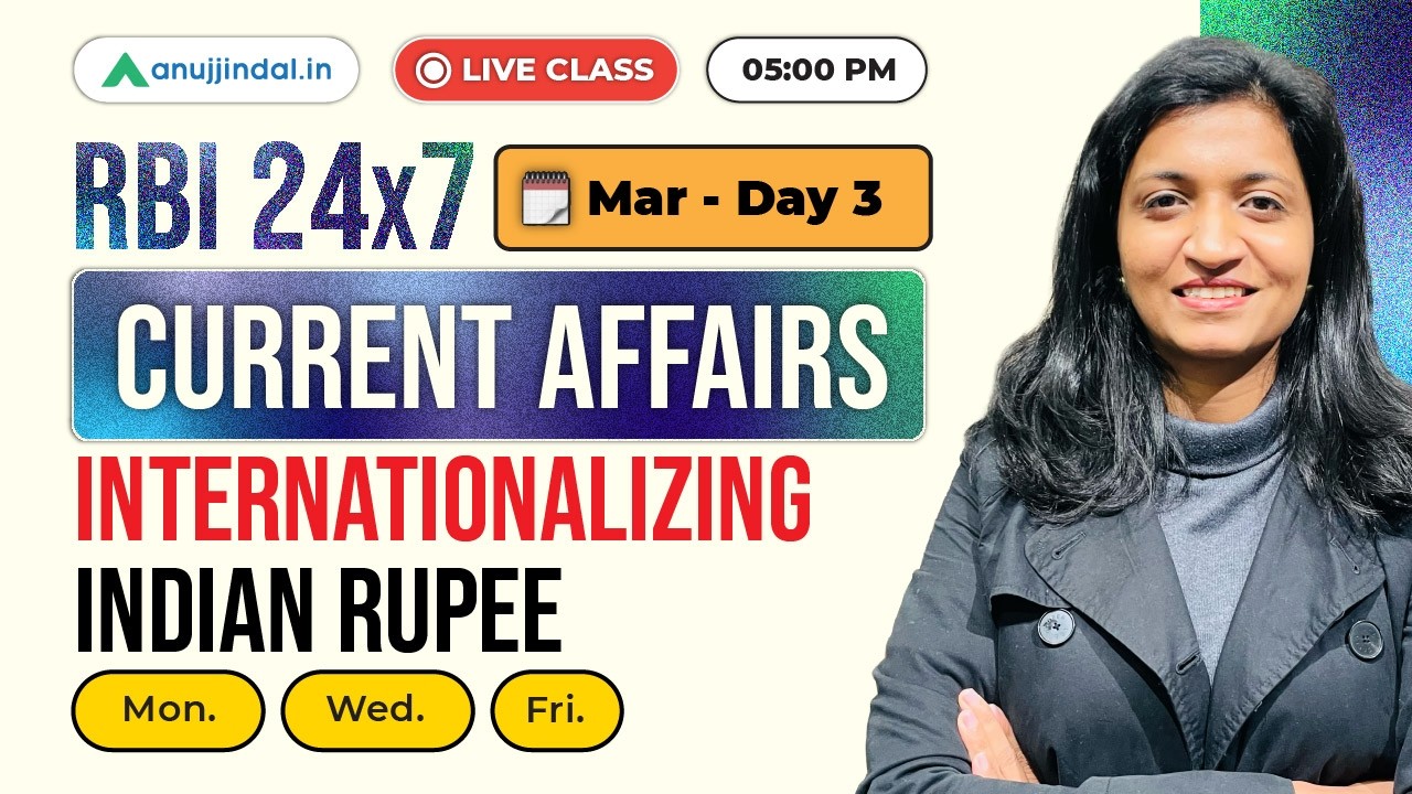 Finance Current Affairs March Day 3 | GA | RBI 247 Anuj Jindal  | RBI Grade B Preparation 2026