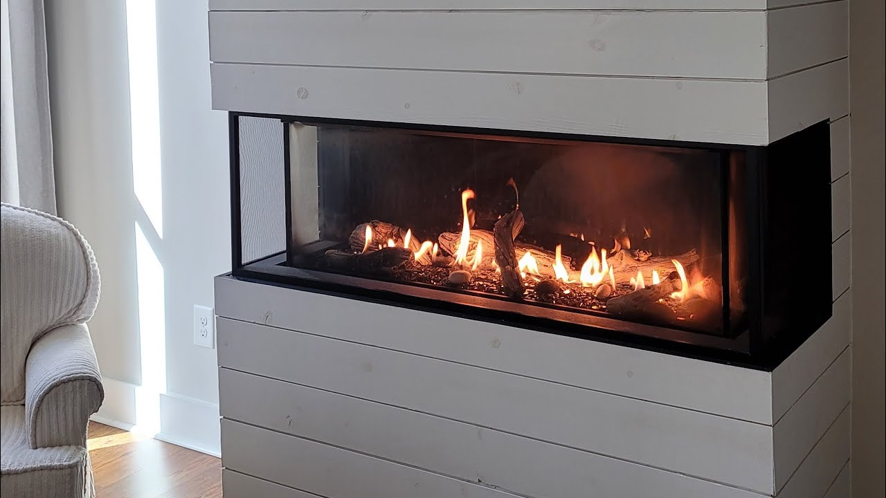 What is Direct vent gas fireplace?