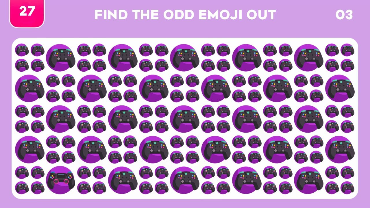Find The Odd One Out | Emoji Quiz