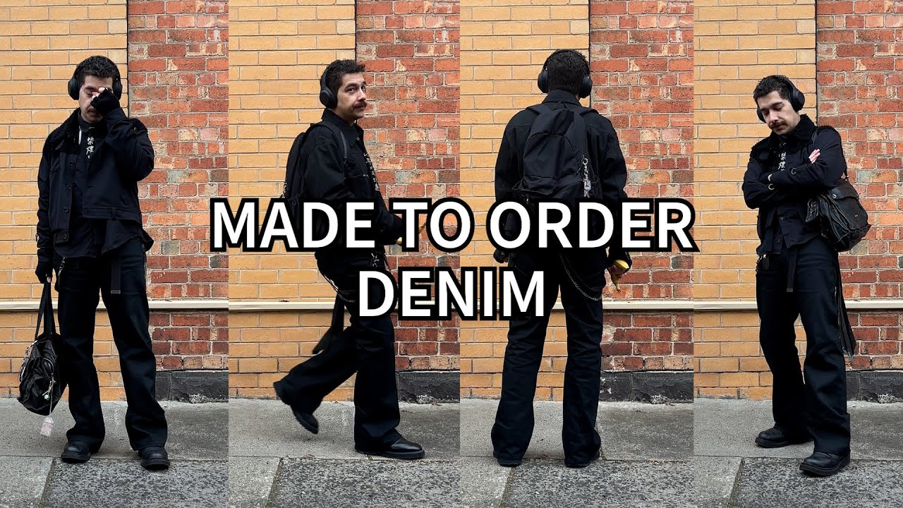 made to order denim in australia - hugo crawford - review / on body