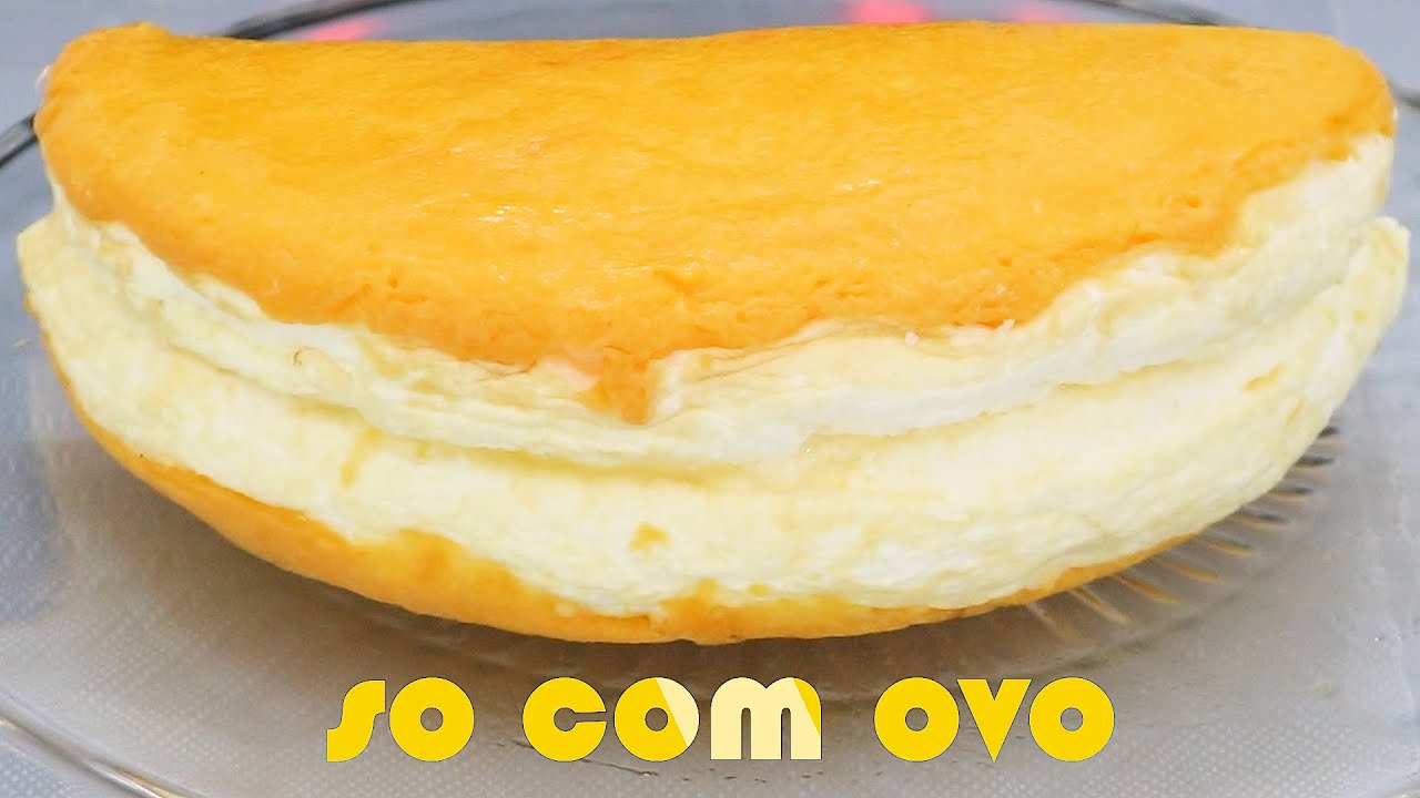 INCRÍVEL!! SÓ USEI OVOS PARA FAZER ESSA RECEITA - OMELETE - OVO