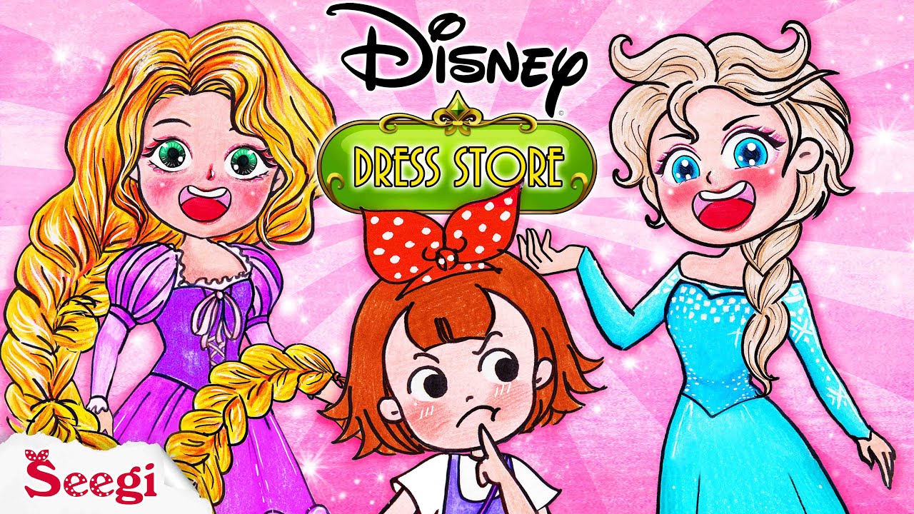 Princess CINDERELLA Foot Care | Stop Motion Paper | Seegi Story