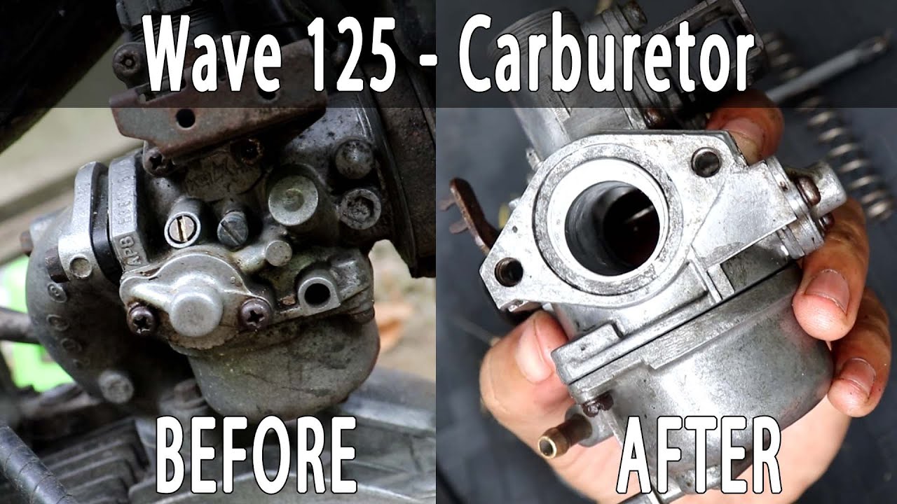 Wave 125 - Carburetor cleaning