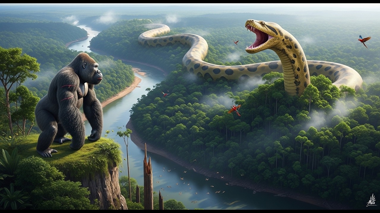 Titan Universe | King Kong vs Anaconda: The Last Territory War