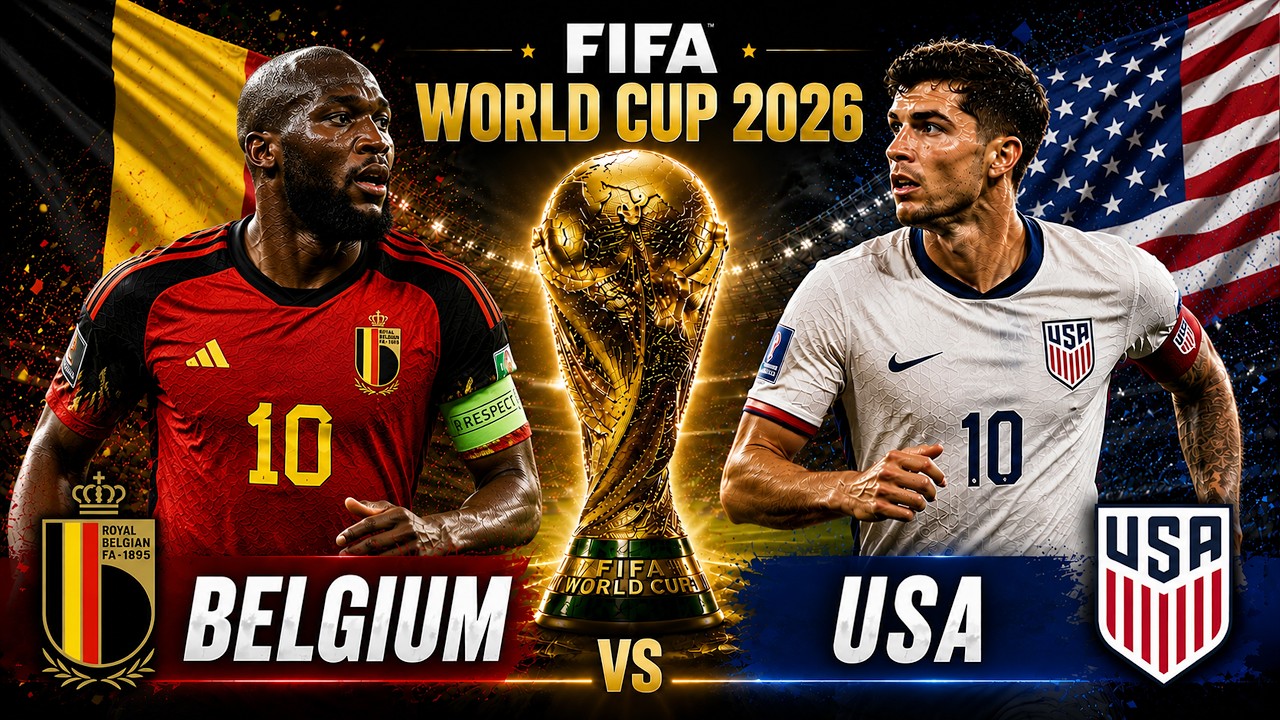 FIFA World Cup 2026 LIVE | USA VS Belgium LIVE | World Cup 2026 | USA Vs Belgium LIVESCORE