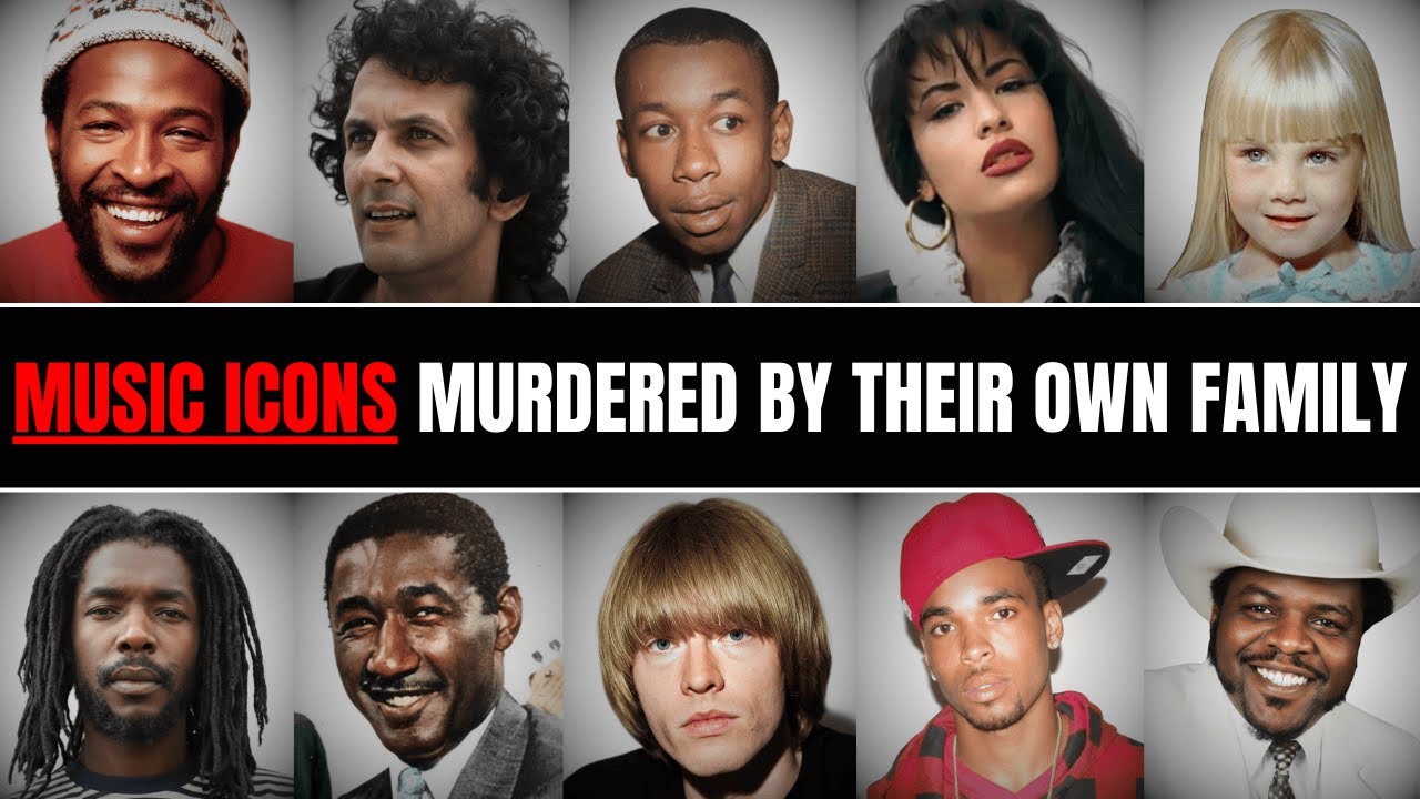 10 CHILLING Cases of Music Legends Murdered by Their Own Family