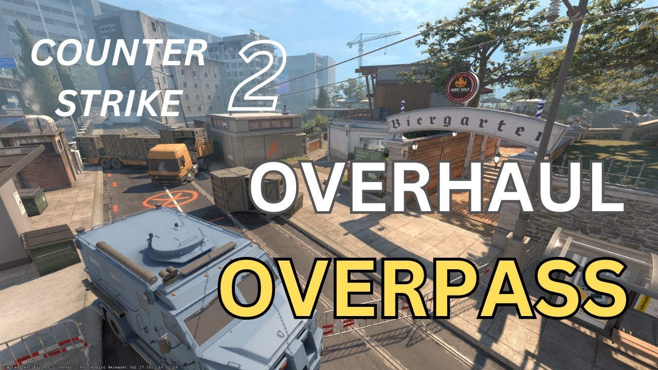 CS2 NEW OVERPASS (FULL MAP TOUR)