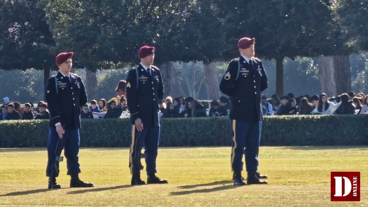 Commemorazione dell’80° anniversario dello sbarco alleato presso il Sicily-Rome American Cemetery