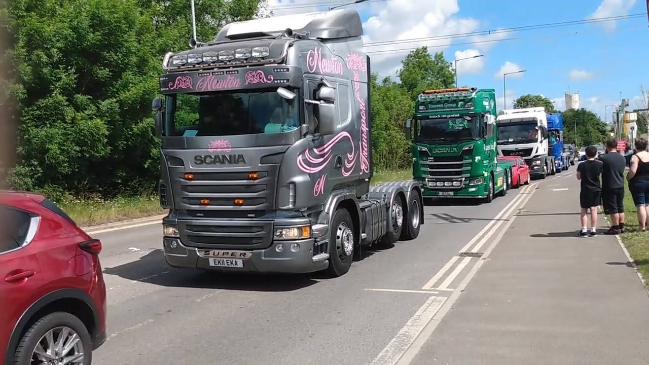 Dunstable and Leighton Buzzard Truck Convoy 2022