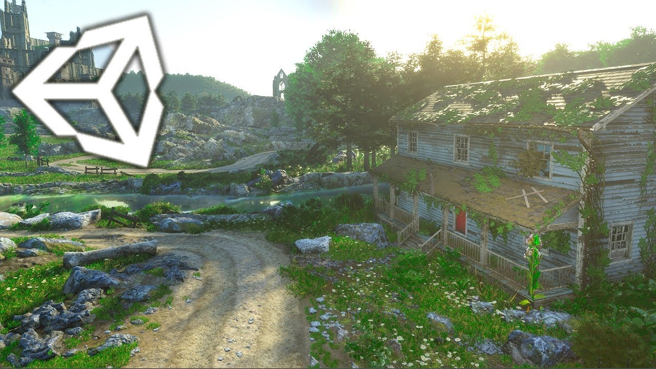 Realistic House & Forest in Unity 2019! (Speed Level Design)