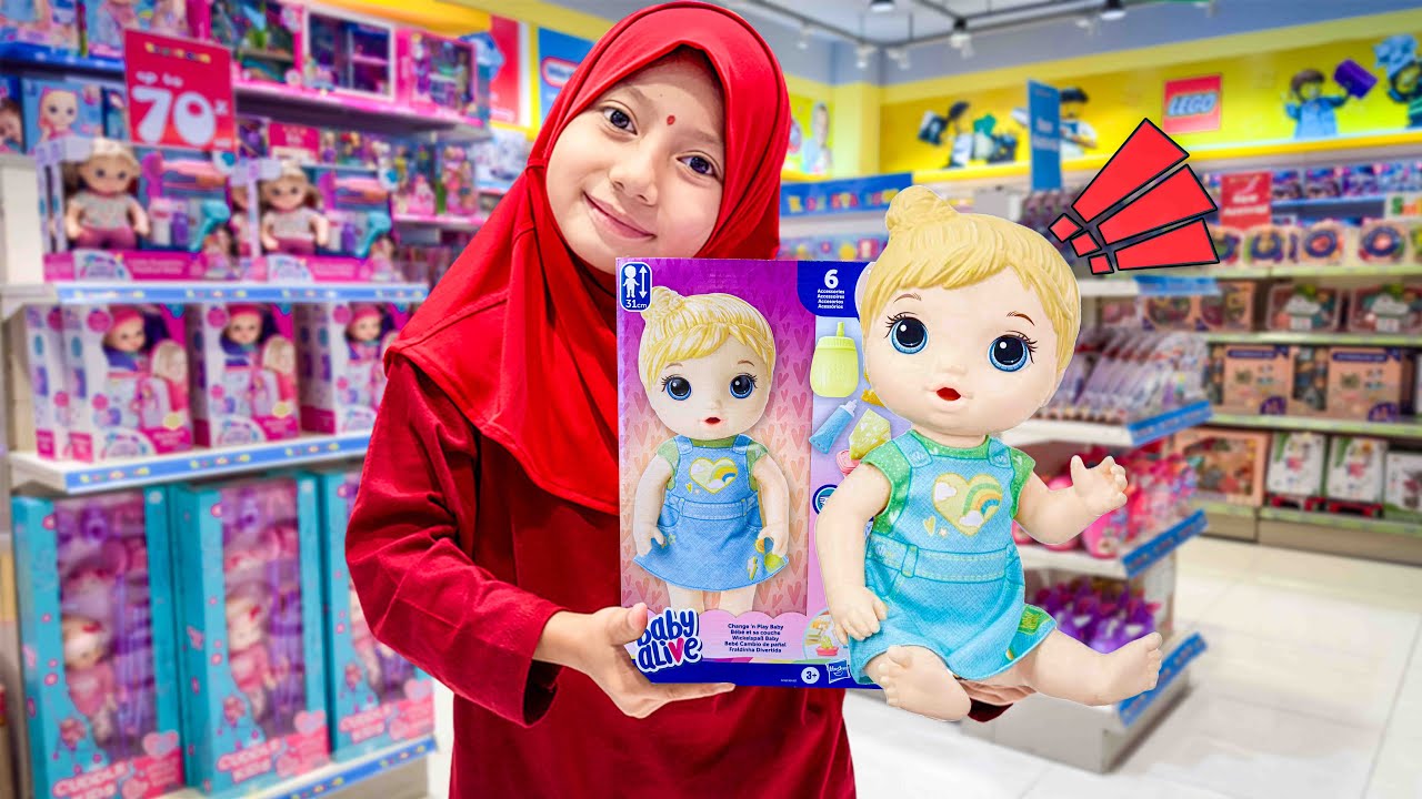 AQILA UNBOXING BONEKA BAYI LUCU DAN GEMOY