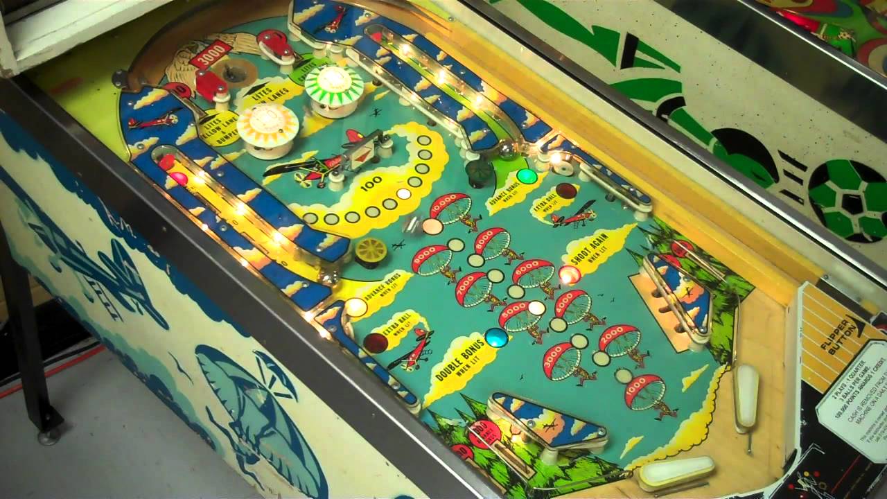 1974 Bally Sky Kings pinball machine