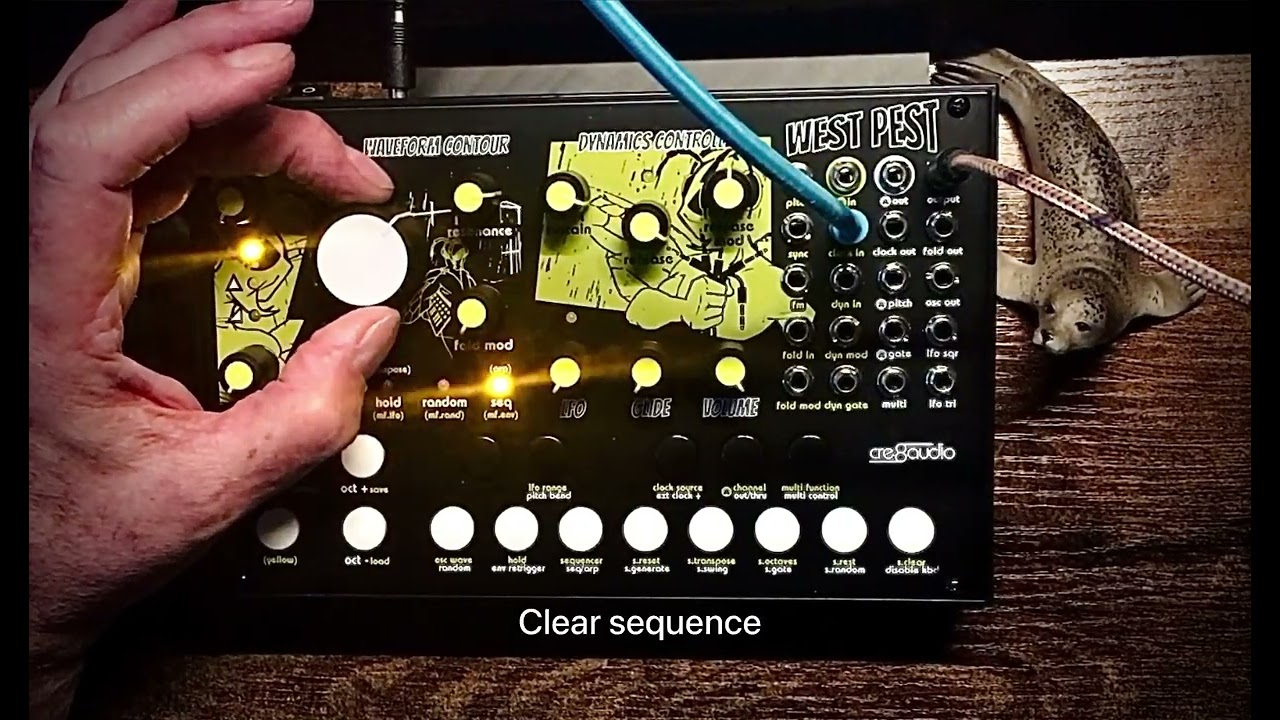 Cre8Audio West Pest- a sequencer demo (no talking, but plenty of captions)