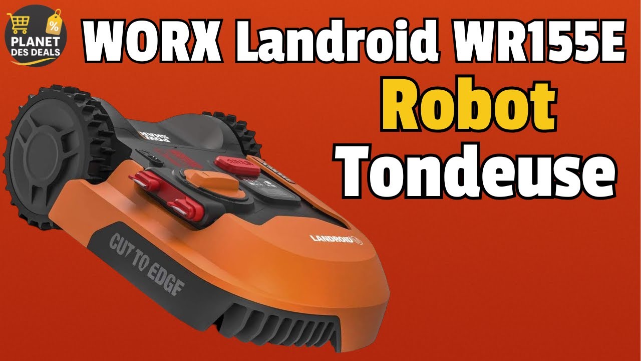 🤖🌿 WORX Landroid WR155E – Robot Tondeuse Intelligent | Test, Avis & Prix 🌿🤖