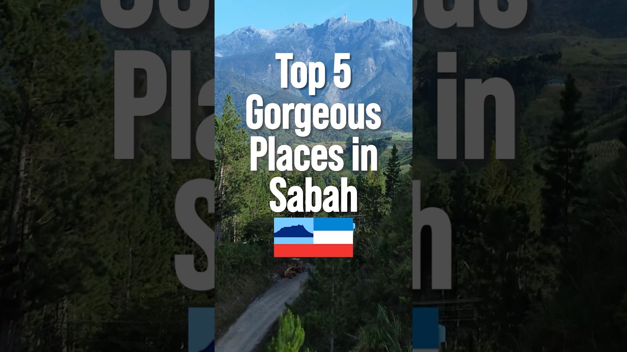 Top 5 Gorgeous Places in Sabah You had no Idea Existed 🩵❤️