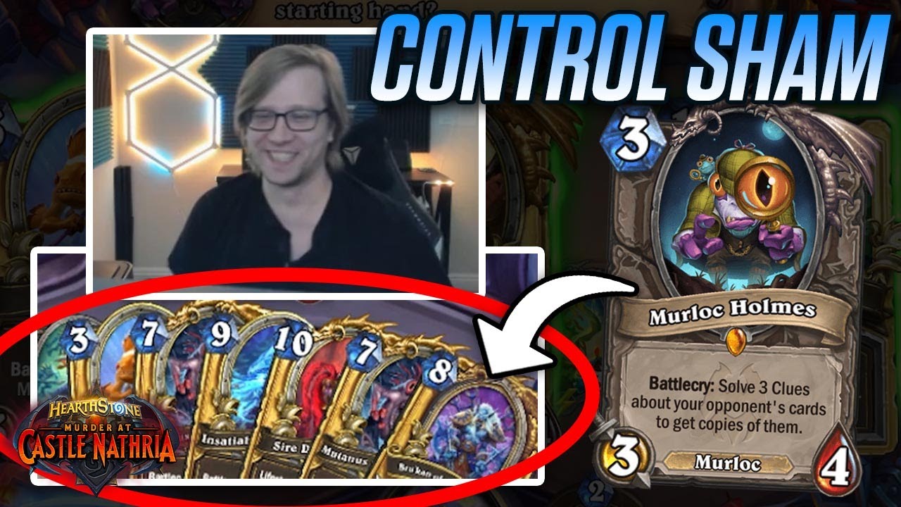 When you Go 6/6 with Finley...Your Opponent Concedes - Control Shaman | Savjz Hearthstone