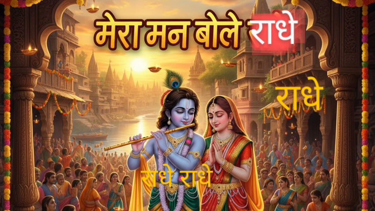 मेरा मन बोले राधे | Radha Krishna Beautiful Bhajan | Radhe Radhe Shyam Mila De Krishna Bhajan 2026