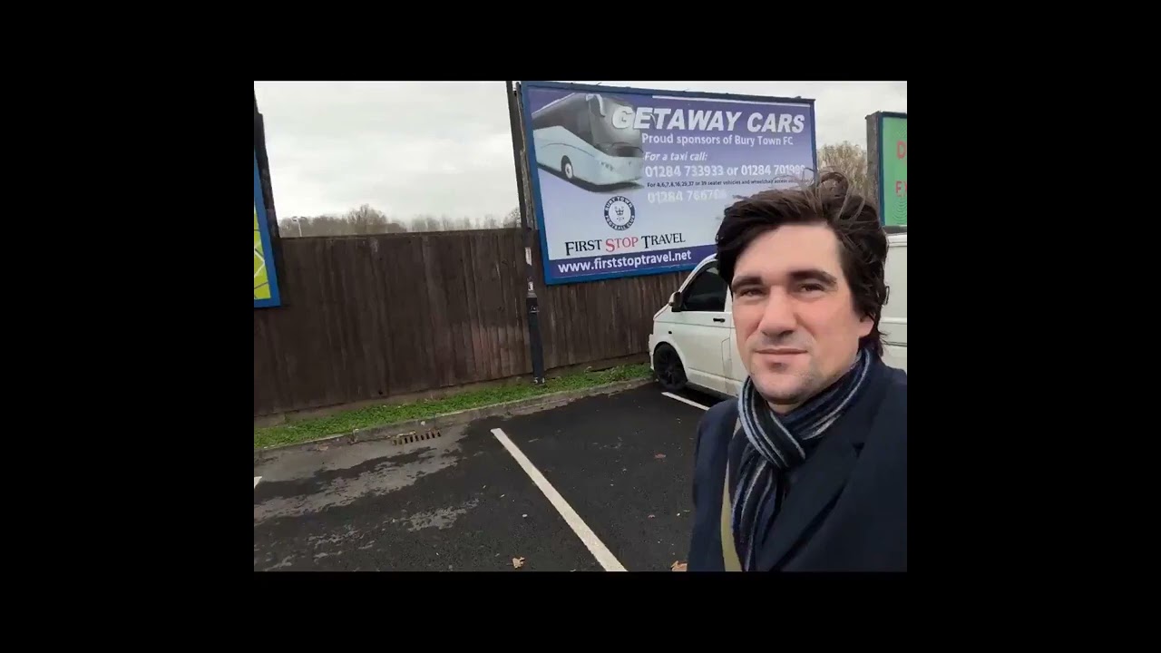 Bury Town Football Club. Getaway Cars Stadium.