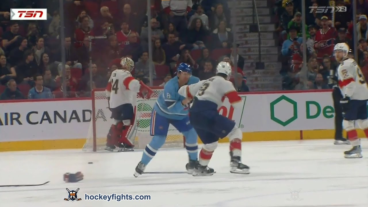 Matthew Tkachuk vs Michael Matheson Jan 19, 2023