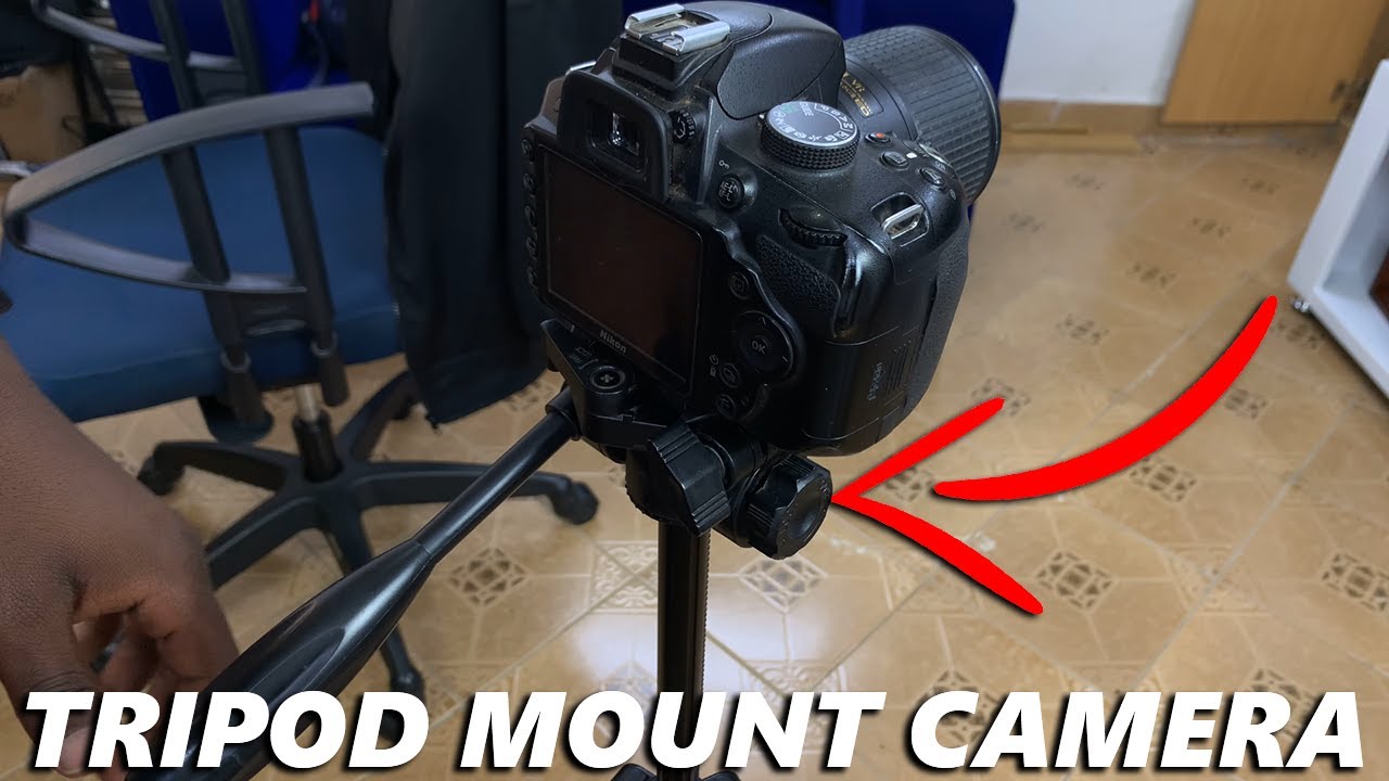 How To Mount a Camera On a Tripod
