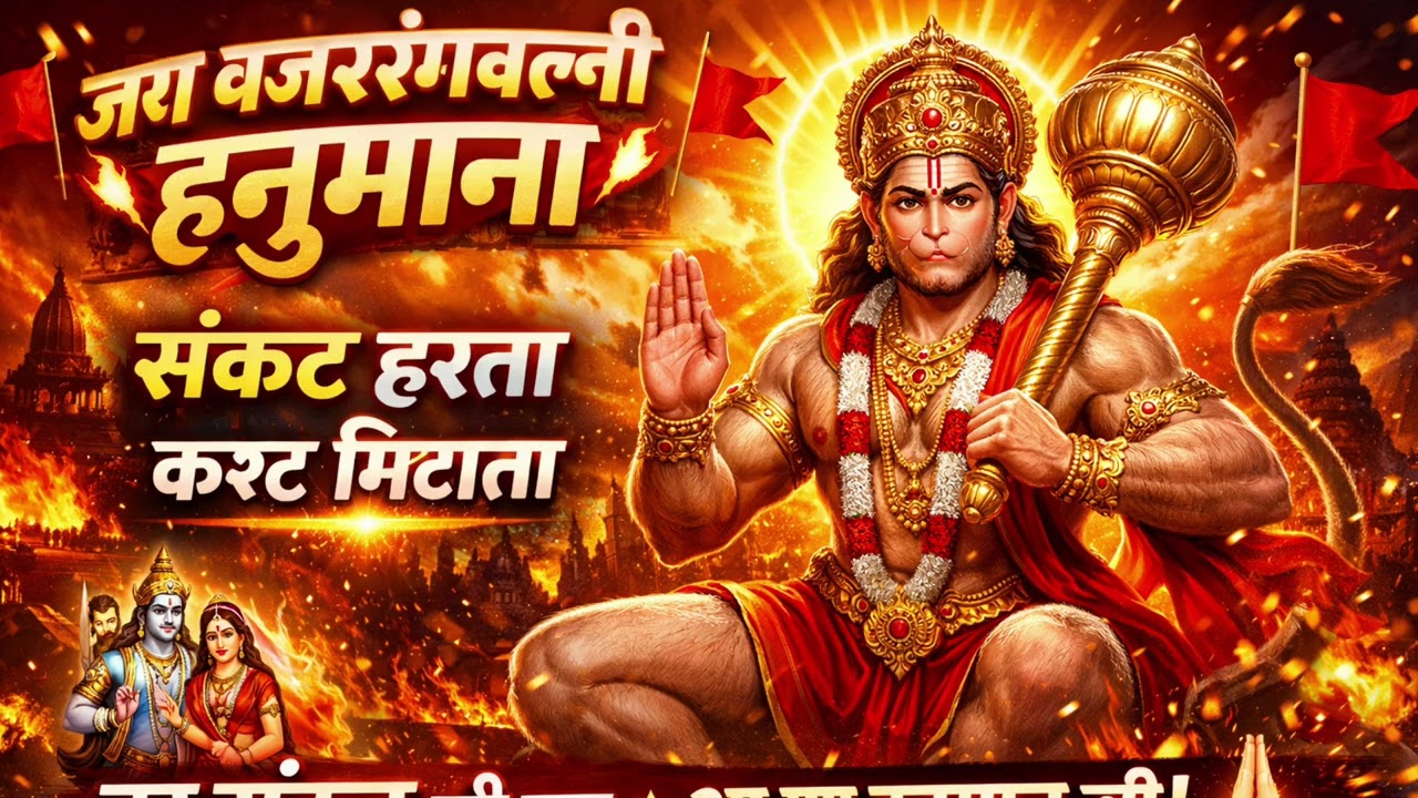 जय बजरंगबली हनुमाना | संकट मोचन हनुमान भजन | Hanuman Bhajan 2026 🚩| trending bhajan 🙏🌺