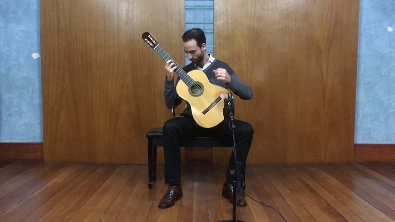 Guitar Study N. 1 by Claudio Santoro - Felipe Garibaldi, guitar