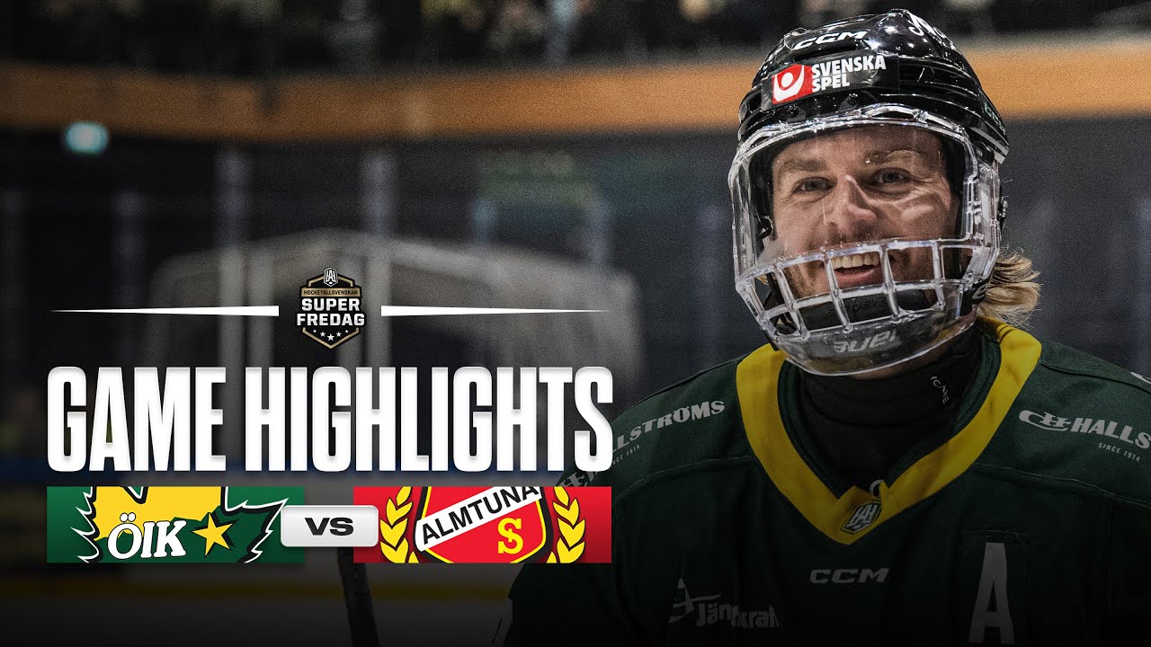 &Ouml;stersund vs. Almtuna | Highlights 24/10