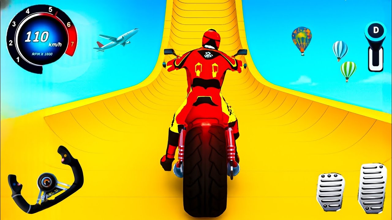 Extreme motorbike Mega Ramp racing Stunt in 2026 best Driving and Racing Crazy Tracks! Part_2