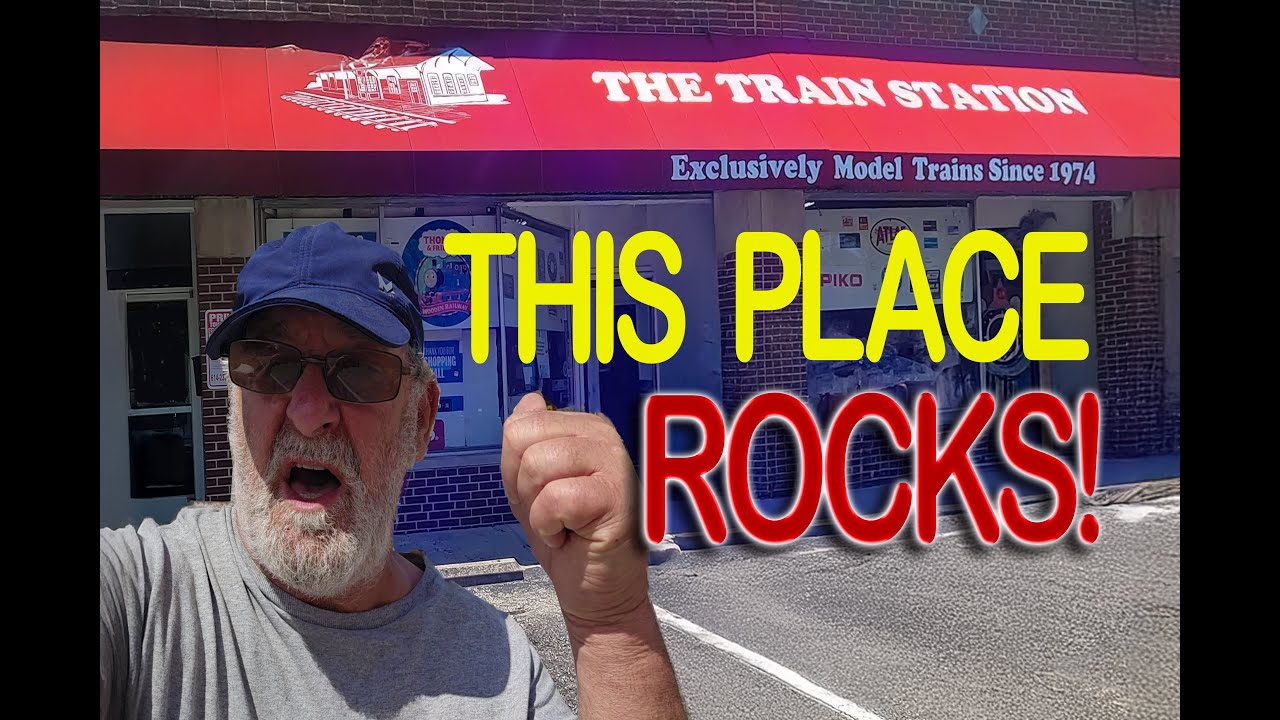 I Drove 350 Miles to Visit This Legendary Model Train Store – The Train Station (Since 1974!)