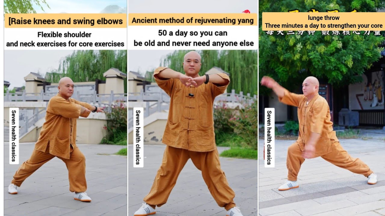 Easy Full Body Tai Chi for Seniors #workout #healthylifestyle #exercise #kungfu #taichi #shaolin 