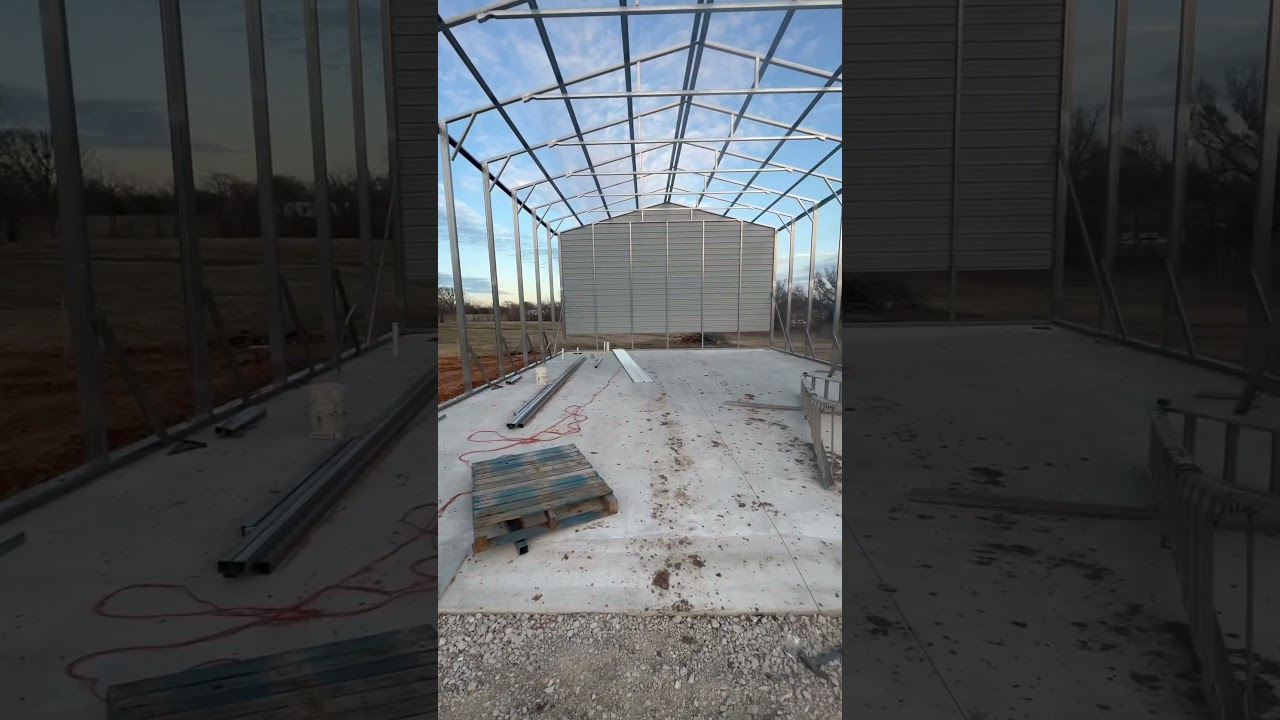 Shop Build Series Episode 1. #dslawnandlandscape #shopbuild #shopbuildseries