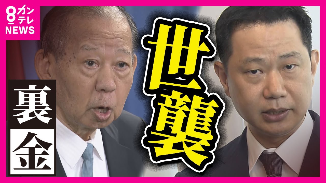 【裏金】二階元幹事長の三男・伸康氏に衆院選 新・和歌山2区で出馬要請　世耕氏が鞍替え出馬の可能性も「やっぱりそうだったのかと思わせるような流れ」とジャーナリストの鈴木哲夫氏【解説】〈カンテレNEWS〉